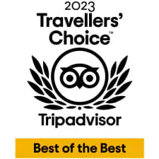 Travellers' choice 2023 - Tripadvisor - Best of the Best