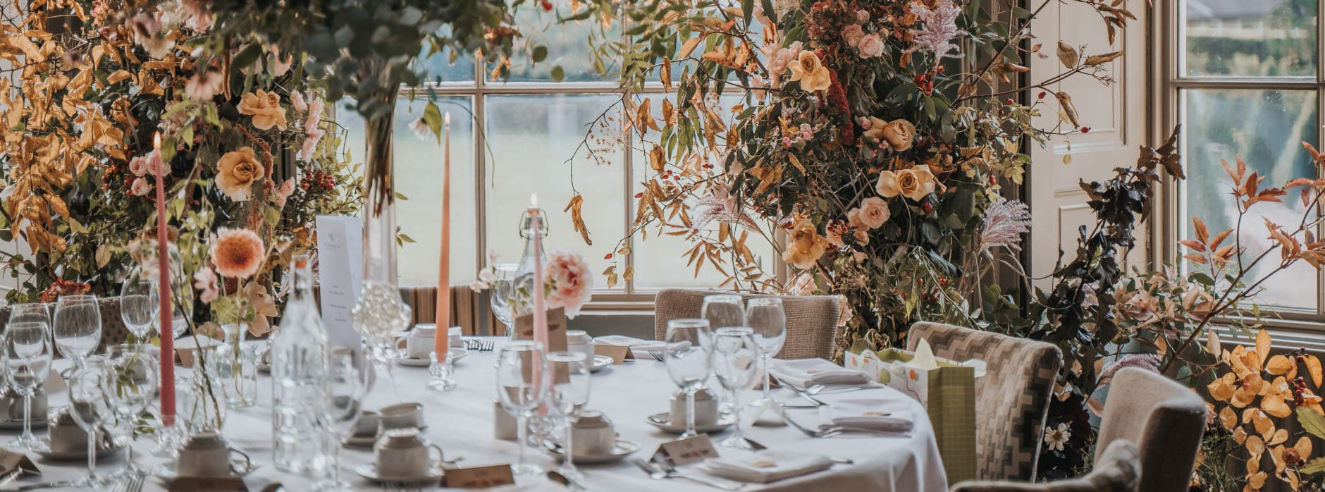 Wedding table decor