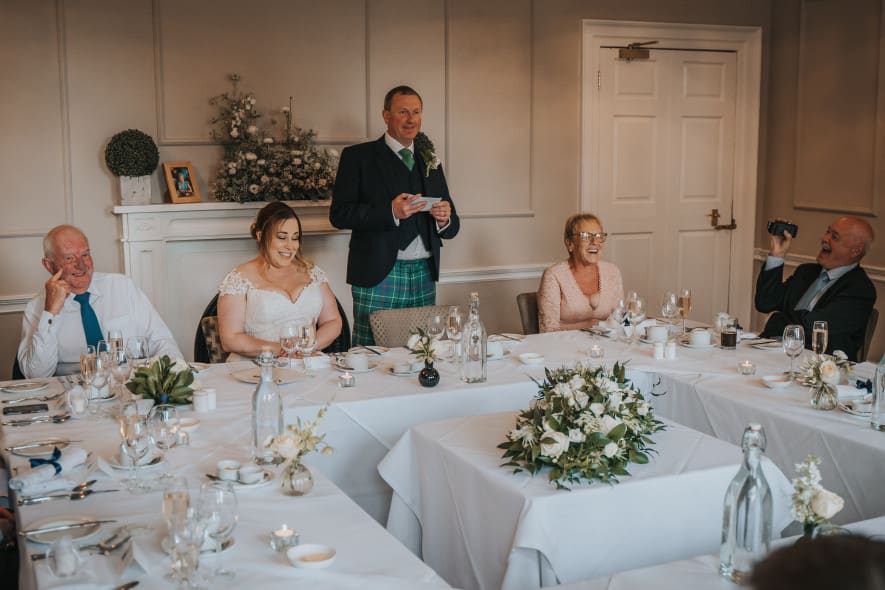 Wedding breakfast